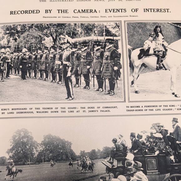 Vintage Illustrated London News Magazine Issue History Collection July 24, 1926 - Picture 11 of 12